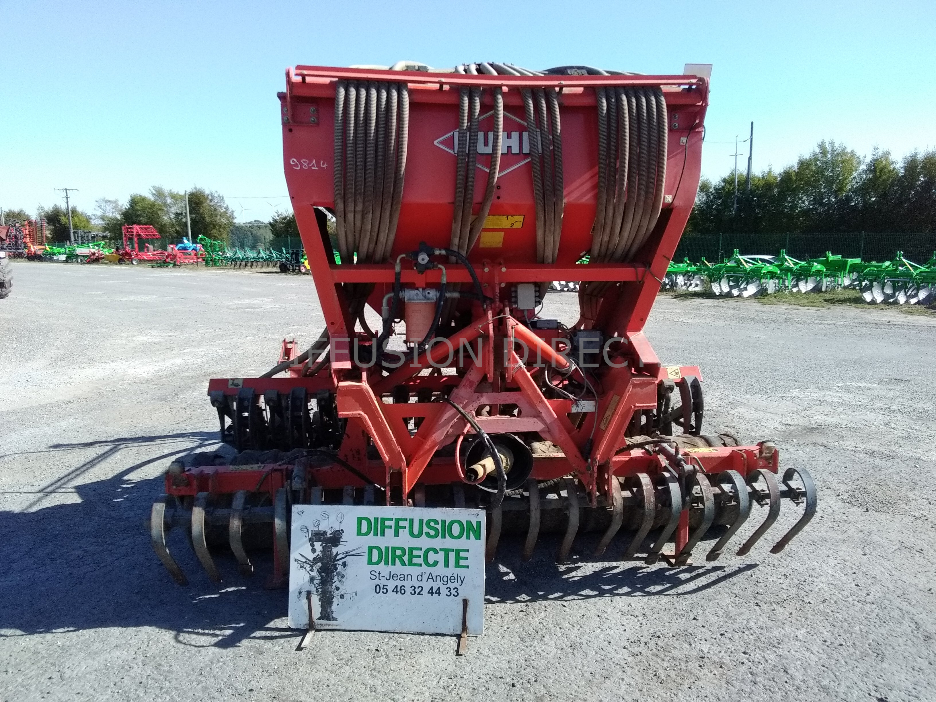 SEMOIR SEMIS DIRECT FASTLINER KUHN Diffusion Directe